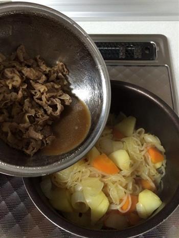 日式土豆烧肉的做法步骤11