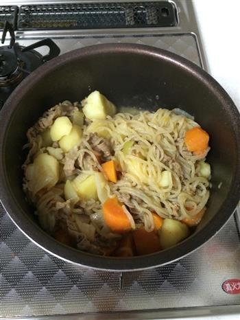 日式土豆烧肉的做法步骤12