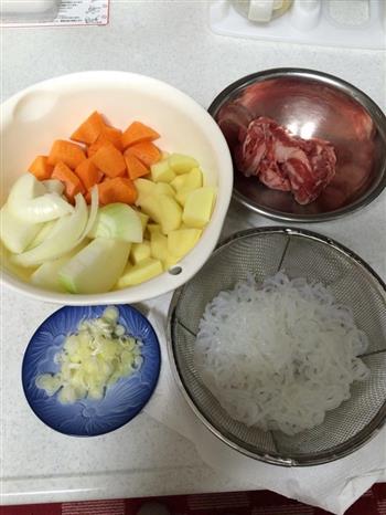 日式土豆烧肉的做法步骤3