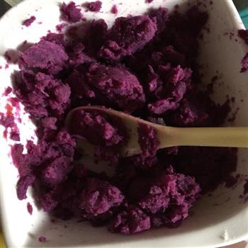 紫薯馅南瓜饼的做法步骤4