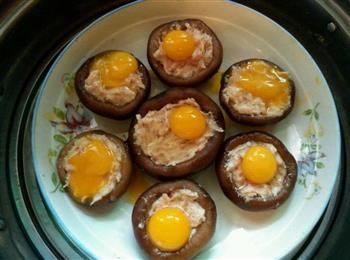 蒸香菇鹌鹑蛋的做法步骤4