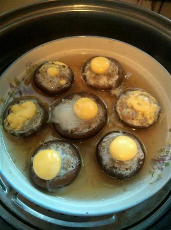 蒸香菇鹌鹑蛋的做法步骤5