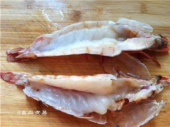 柠香干煎大虾的做法步骤2