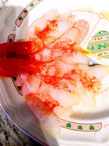 牡丹虾粥的做法图解1