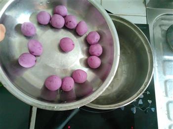 紫薯丸子西米露的做法步骤11