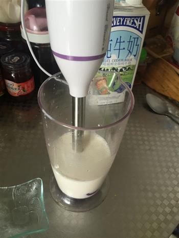下午茶—紫薯牛奶热饮的做法步骤2