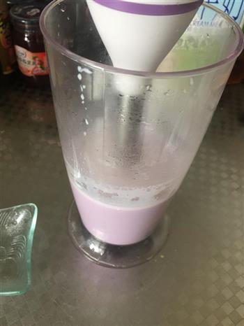 下午茶—紫薯牛奶热饮的做法步骤3