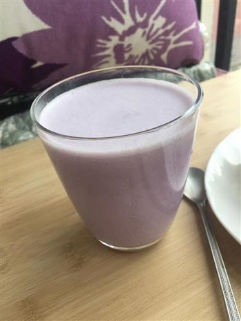 下午茶—紫薯牛奶热饮的做法步骤4