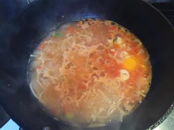 鸡蛋西红柿面的做法步骤3