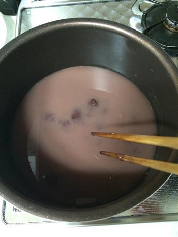 日式年糕红豆汤的做法图解4