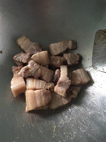 白菜猪肉炖粉条的做法步骤4