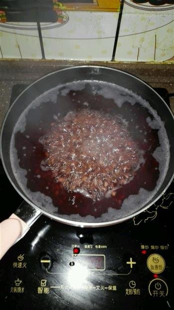 蜜汁山药红豆的做法图解2