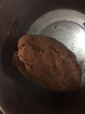 可可巧克力豆饼干的做法图解6