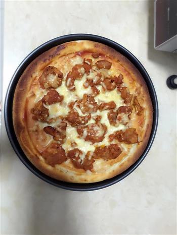 超简单-新奥尔良烤鸡披萨的做法图解2