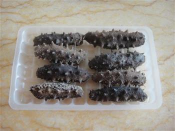 海参蛤蜊炖蛋的做法图解1