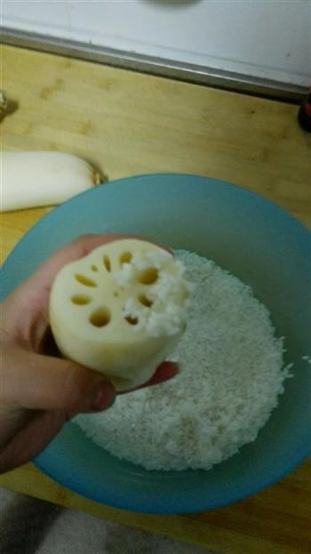 糯米糖藕的做法步骤3