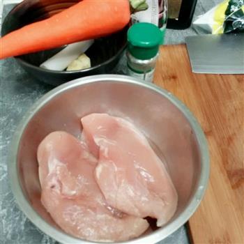 珍珠糯米鸡的做法步骤2