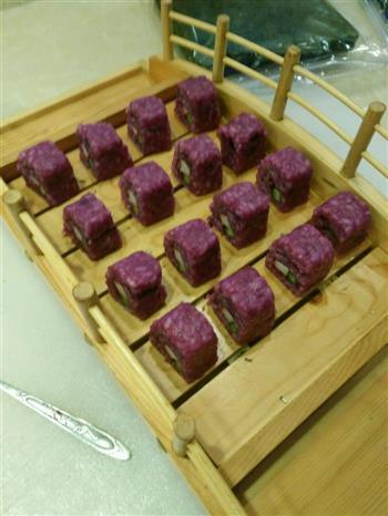 紫薯寿司的做法步骤10