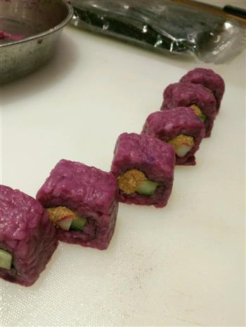 紫薯寿司的做法步骤9