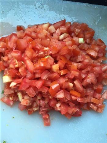 西红柿豆角焖面的做法图解2