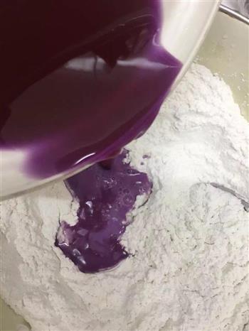 紫色糯米糍粑的做法图解5