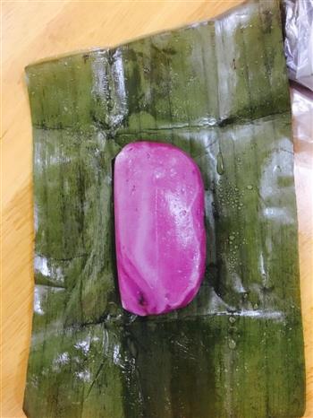 紫色糯米糍粑的做法步骤8