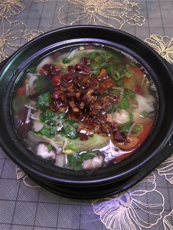 砂锅莼菜的做法图解4