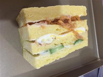 焙烤培根三明治的做法步骤9