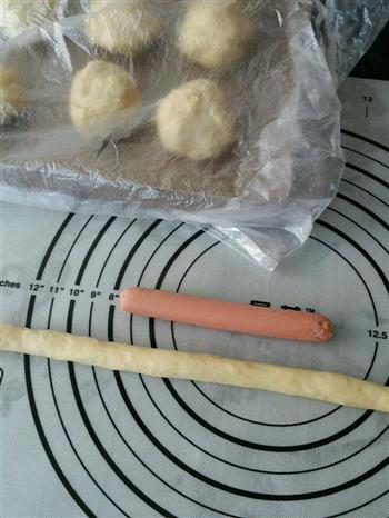 热狗面包卷-手揉版的做法图解9