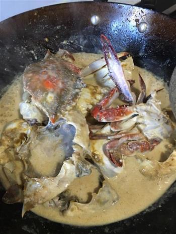 砂锅泰式咖喱蟹的做法步骤7