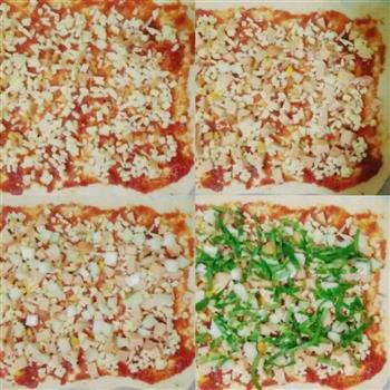 脆皮披萨的做法图解7