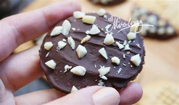 巧克力花生酱饼干-无泡打粉的做法步骤11