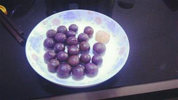 紫薯丸子的做法步骤11