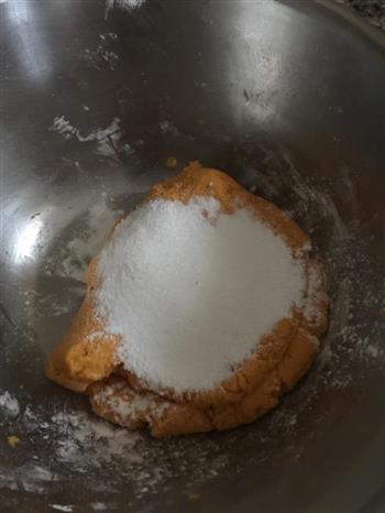 香甜糯糯南瓜饼，自制豆馅版的做法图解6