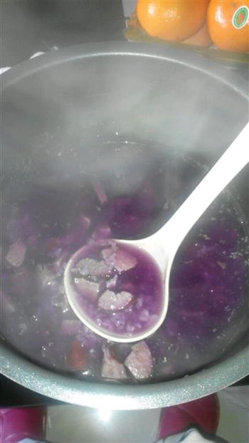紫薯粥的做法图解4