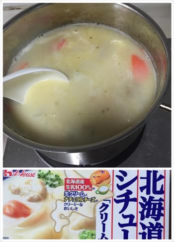 好侍蔬菜牛奶浓汤的做法步骤6