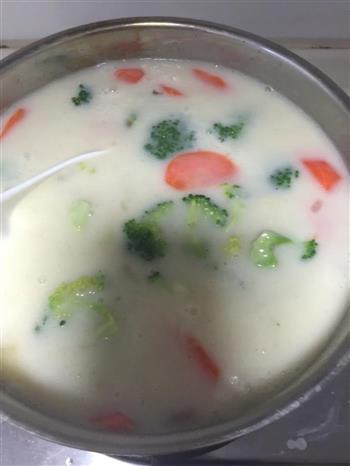 好侍蔬菜牛奶浓汤的做法步骤9