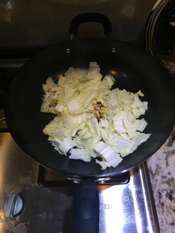 素炒白菜的做法步骤3