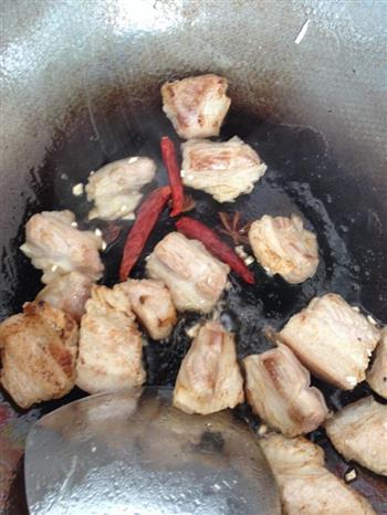 油豆腐红烧肉的做法步骤5