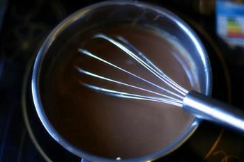 焦糖&巧克力慕斯的做法步骤10