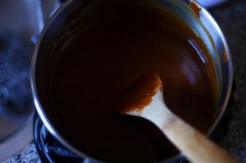 焦糖&巧克力慕斯的做法步骤19