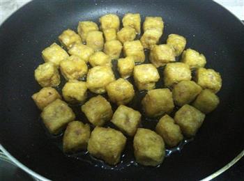 油豆腐酿肉的做法步骤4