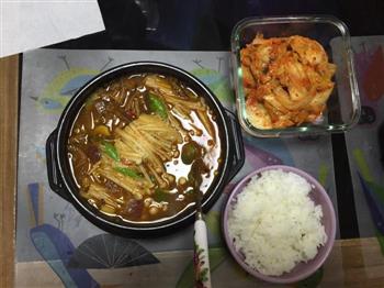 韩式辣牛肉汤的做法步骤14