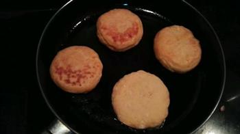 南瓜紫薯饼的做法步骤7