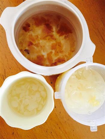 皂角米炖桃胶的做法图解2