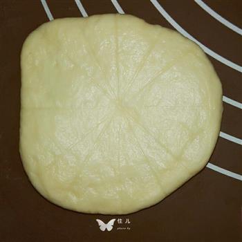 奶油奶酪花朵面包的做法步骤11