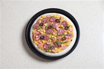 百吃不腻的蛋黄披萨的做法图解6