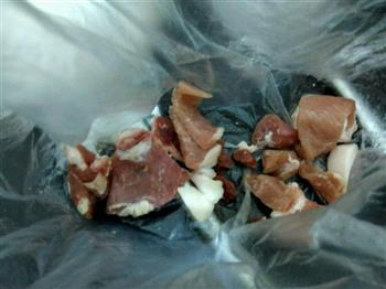 鲜蘑菇炒肉的做法步骤3