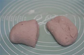 紫薯小花卷—粉嫩萌萌哒的做法步骤8