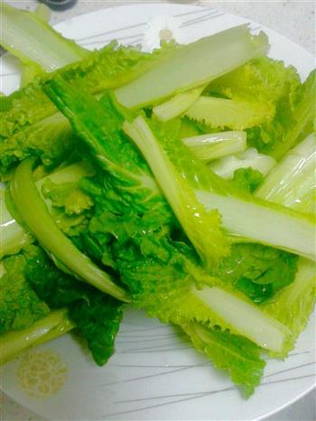 小白菜疙瘩汤的做法步骤2